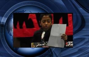 شهادت مداح خردسال در عربستان + فیلم