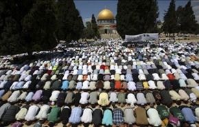 السماح للمسلمين من كل الاعمار بالصلاة في الاقصى اليوم