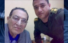 نخستین عکس سلفی مبارک پس از تبرئه شدن