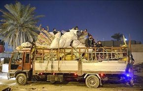 بالصور، انتهاء مراسم اربعينية الامام الحسين (ع) في كربلاء
