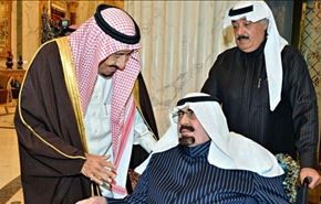 آخرین تصاویر رسمی از شاه پیشین عربستان