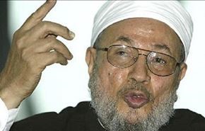 اظهارات تحریک آمیز قرضاوی درسالروز انقلاب مصر