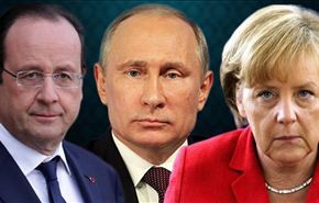 ميركل وهولاند الى موسكو لبحث مبادرتهما حول اوكرانيا مع بوتين