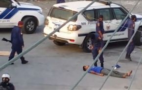 بالفيديو: سيارات الأمن البحريني تدهس المتظاهرين السلميين