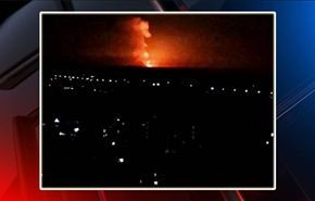 مسلحو المعارضة يفجرون انبوب الغاز جنوب العاصمة+فيديو