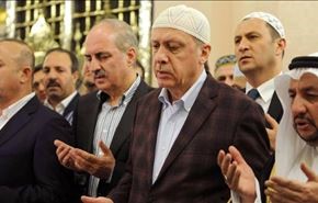 عکسهای دیده نشده از اردوغان در عمره