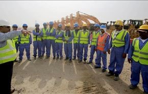 برده داری نوین قطر و 