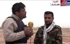 خاص بالعالم من تكريت..قيادي بالحشد يروي تطورات مهمة