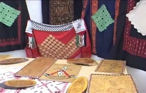 معرض فني بعنوان انتصار سوريا انتصار لفلسطين  في جامعة حلب