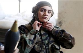 صور/ الكوماندوز النسائية السورية على خط المواجهة مع المسلحين
