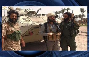 تروریست سعودی در رمادی منفجر شد