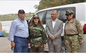 حضور جنجالی هنرمندان مصری در قربانگاه اسپایکر