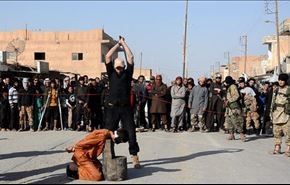 گردن زدن یک مرد در حسکه + عکس