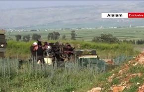 صحنه‌هایی از عملیات ارتش سوریه در اطراف ادلب