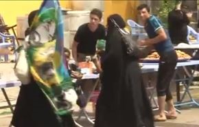 لحظه انفجار در مسیر زائران امام کاظم (ع) + فیلم