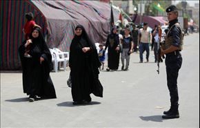 استقبال از زائران امام کاظم (ع) + عکس