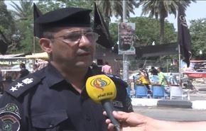 الاستعدادات لحمایة الزوار بمناسبة استشهاد الامام موسی الکاظم