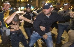 بالصور؛ مواجهات عنصرية بين شرطة الاحتلال ويهود اثيوبيين