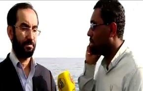 آخرین وضعیت کشتی نجات از زبان خبرنگار العالم +ویدئو