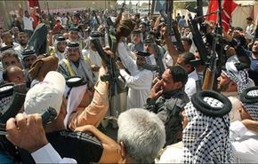 عضویت هزاران نفر از عشایر اهل تسنن در بسیج مردمی + فیلم