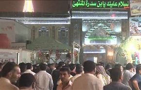 بالفيديو.. كربلاء في ذكرى الامام المهدي رسالة تحدي