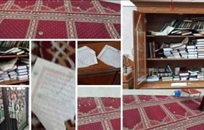 حمله به مسجد شیعیان در بحرین+عکس