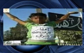 داعش دو کودک را به صلیب کشید