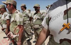 متطوعون مسيحيون يستعدون للالتحاق بالحشد الشعبي