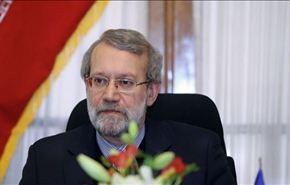 لاريجاني: الصهاينة يتعاطون مع الجماعات الارهابية