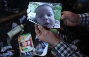 صهیونیستها کودک شیرخواره فلسطینی را سوزاندند