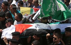 تشييع الشهيد سعد دوابشة والد الرضيع الشهيد علي دوابشة