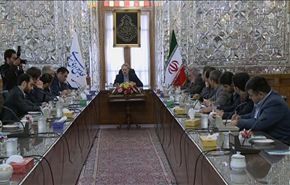 لاريجاني يؤكد نهج طهران باعتماد الحوار لحل ازمات المنطقة