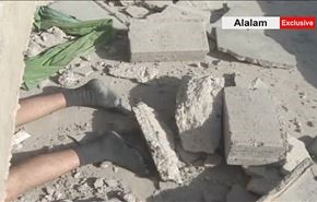 ویدئوی اختصاصی العالم از انفجار مخفیگاههای داعش