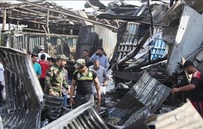 فيديو وصور، اهالي الصدر يتهمون السعودية وقطر بالتفجير الدموي