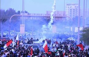 التظاهرات قرب 
