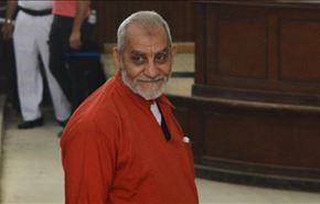 مرشد اخوان المسلمین به حبس ابد محکوم شد
