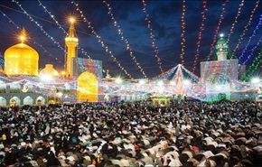 صور لضريح الامام الرضا (ع) في ذكرى مولده الشريف