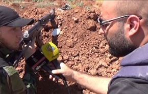 صحنه‌هایی از خط مقدم درگیری‌ها در حلب