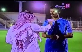 بالفيديو؛ شاهد مراسل سعودى يتعرض لصفعة على الهواء