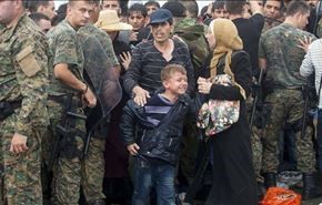 برخورد غیر انسانی با پناهجویان + فیلم