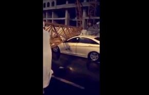 سقوط یک جرثقیل دیگر در مکه + فیلم