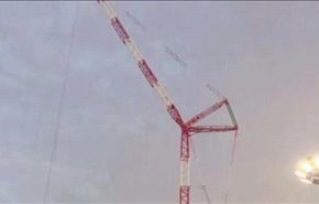 آخرین ویدیو از لحظه سقوط جرثقیل در مکه