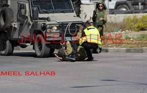 شهادت یک فلسطینی در شمال شهر الخلیل + فیلم