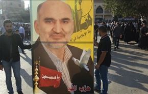 تشییع یکی از یاران امام موسی صدر در لبنان + فیلم