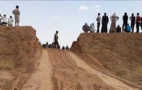 باران، بمب داعش را در شهر رمادی منفجر کرد