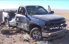خسارتهای وارد شده به تروریستها در حلب + فیلم