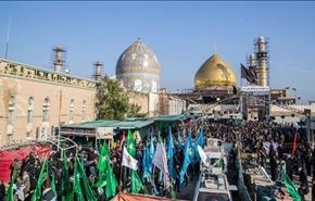 حضور بی‌سابقه عاشقان اهل‌بیت (ع) در سامراء +فیلم