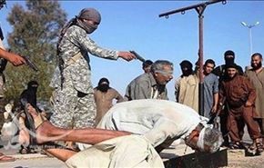 داعش 15سرکرده خود را پس از اعدام به آتش کشید
