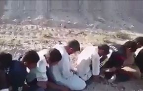 بالفيديو.. أسر أعداد كبيرة من الدواعش في الرمادي