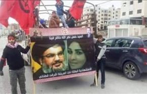 عکس بانوی شهید انتفاضه فلسطین درکنارسید مقاومت